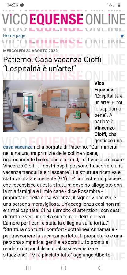 B&B Casa Vacanza Cioffi Vico Equense Bagian luar foto